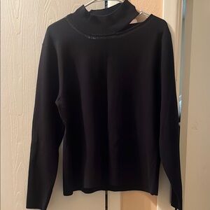 NWOT Black Cut out Calvin Klein Sweater